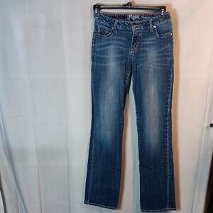 Rock 47 Wrangler Women's Indigo Boot Cut Jeans